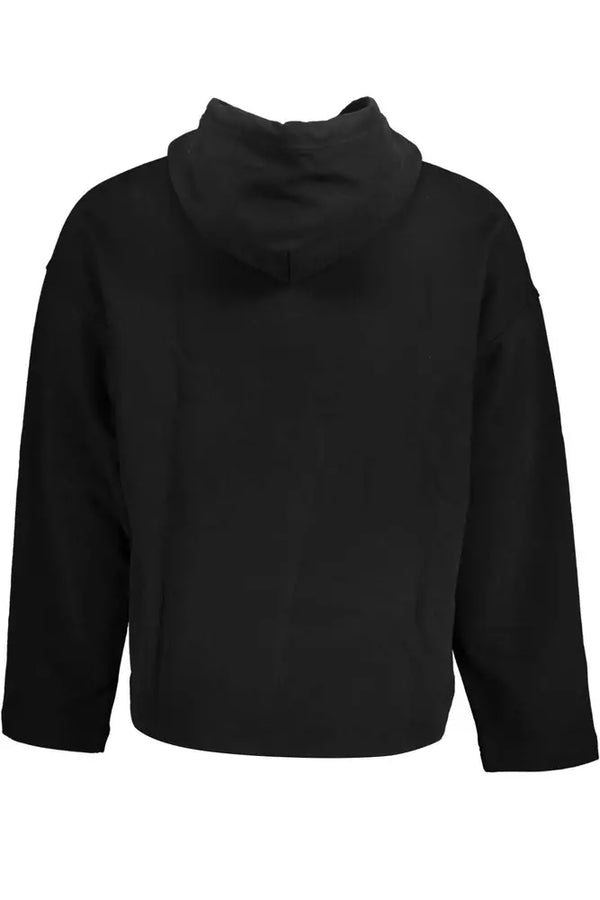 Maglione da uomo in cotone nero