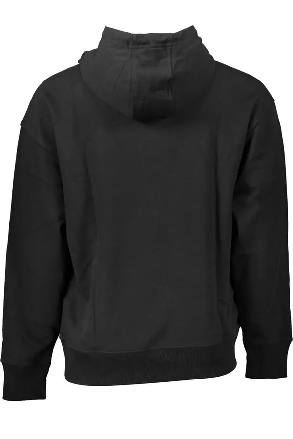 Maglione da uomo in cotone nero