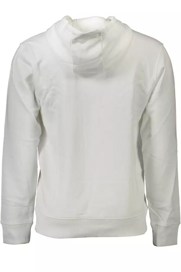 Maglione da uomo in cotone bianco