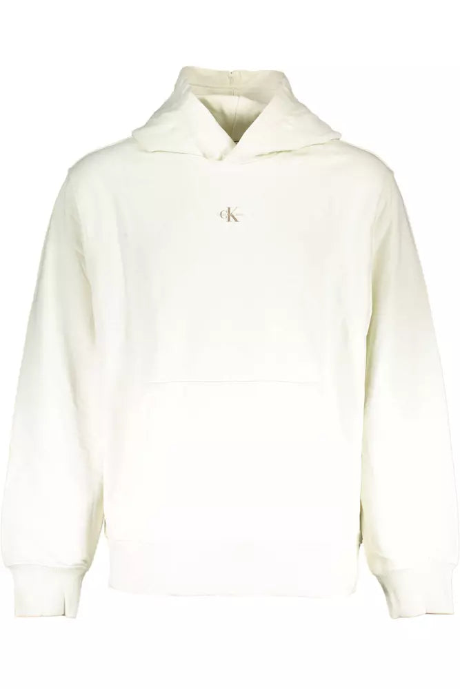 Maglione da uomo in cotone bianco