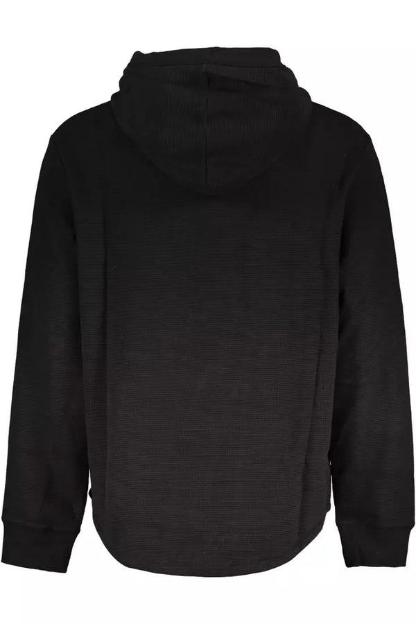 Maglione da uomo in cotone nero