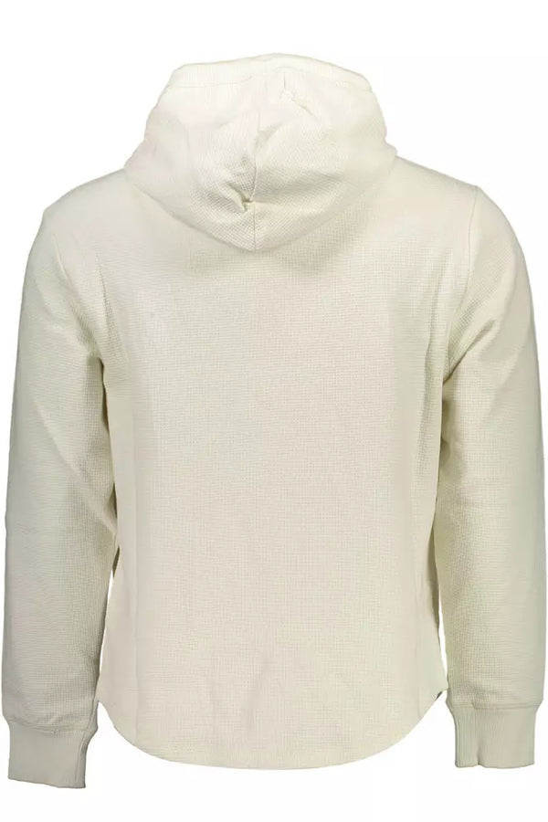 Maglione da uomo in cotone bianco