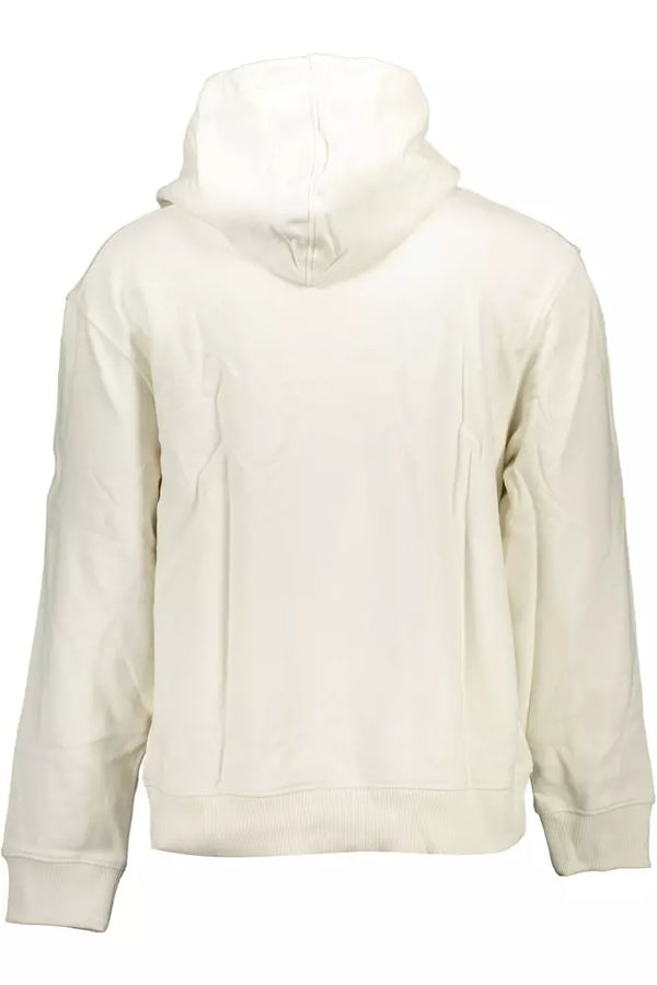 Maglione da uomo in cotone bianco