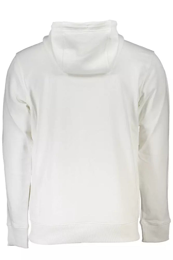 Maglione da uomo in cotone bianco