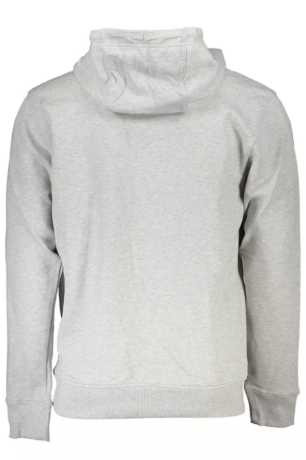 Maglione da uomo in cotone grigio