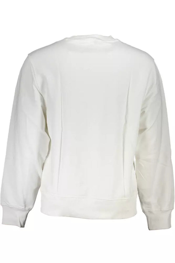 Maglione da uomo in cotone bianco