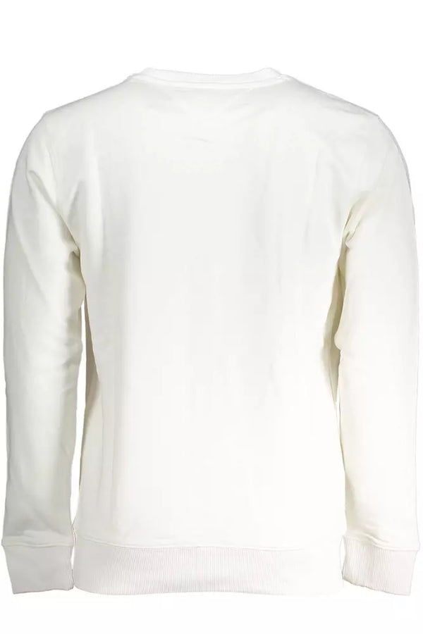 Maglione da uomo in cotone bianco