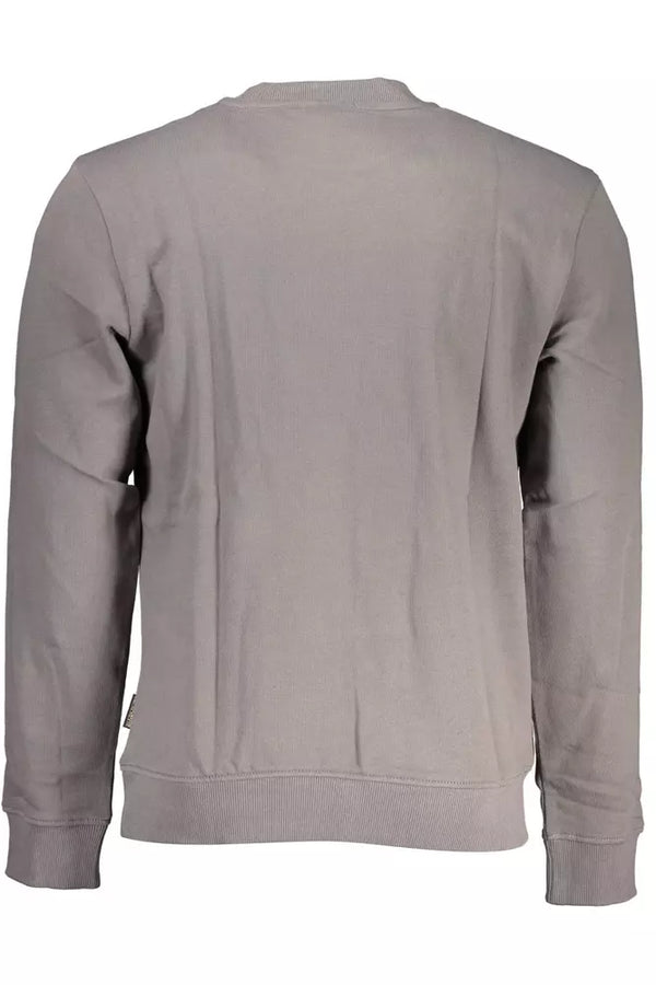 Maglione da uomo in cotone grigio