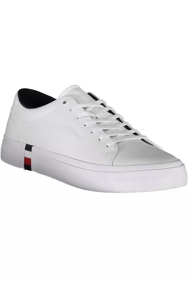 White Leather Men Sneaker