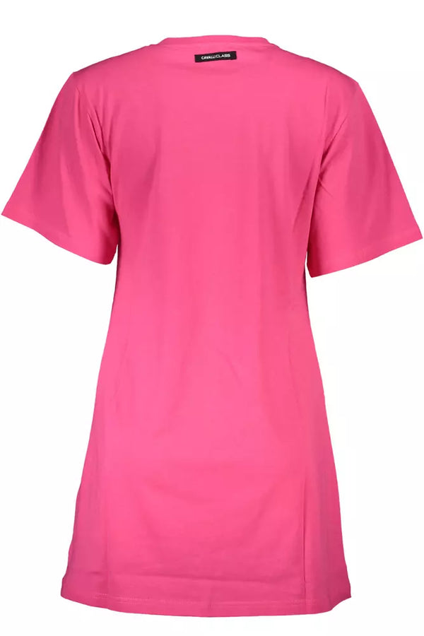 Top donna in cotone rosa