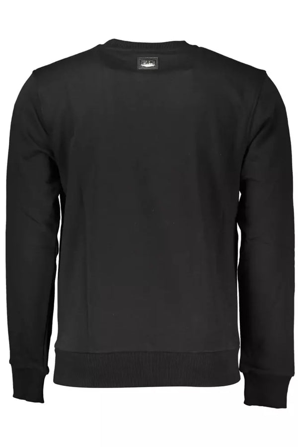 Maglione da uomo in cotone nero