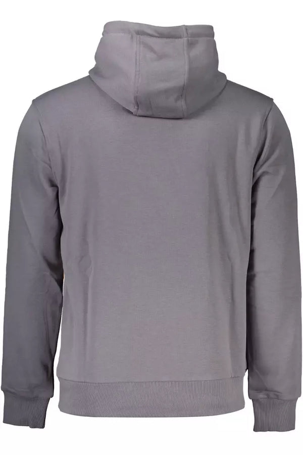 Maglione da uomo in cotone grigio