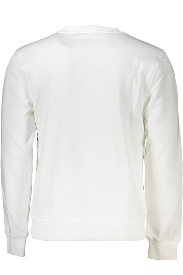 Maglione da uomo in cotone bianco