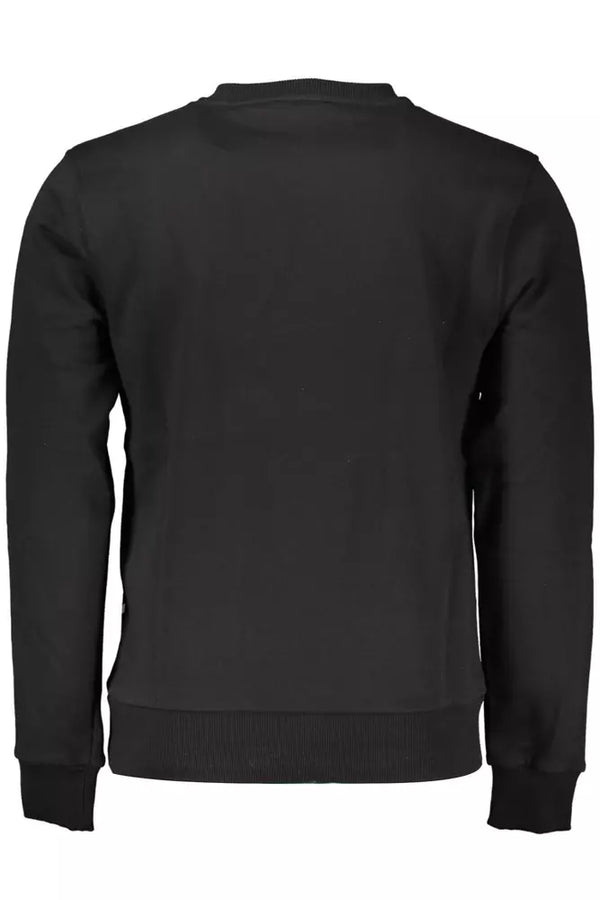 Maglione da uomo in cotone nero