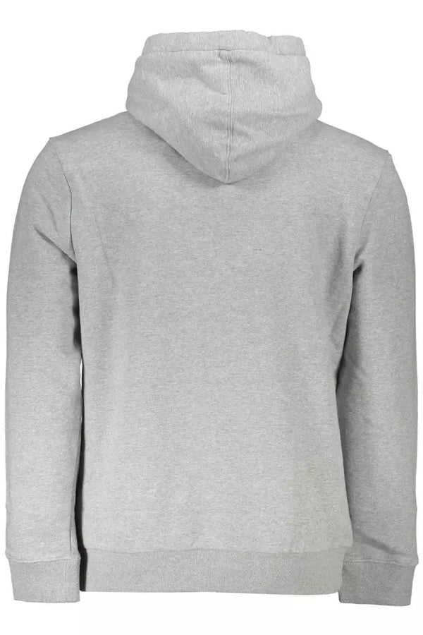 Maglione da uomo in cotone grigio