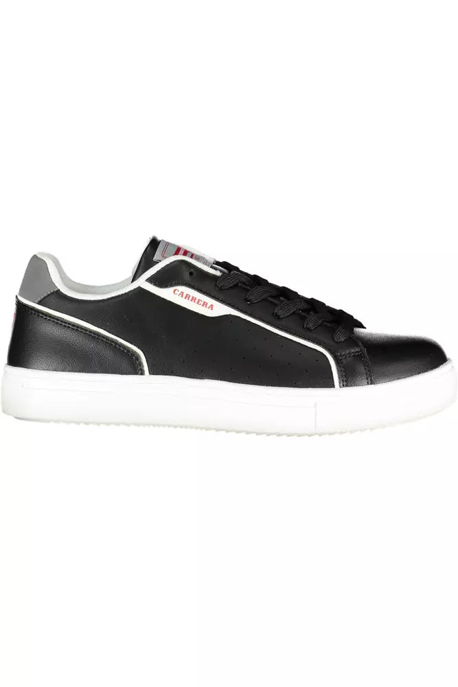 Sneaker uomo in polietilene nero