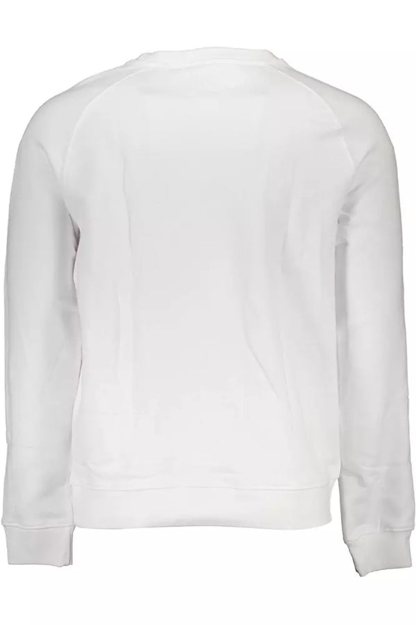 Maglione da uomo in cotone bianco