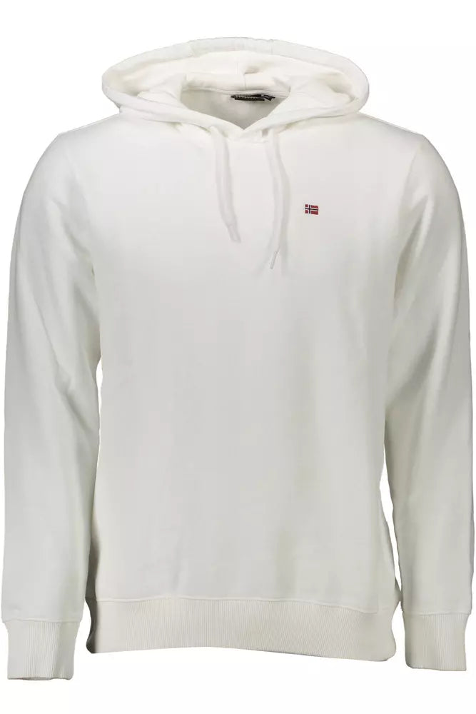 Maglione da uomo in cotone bianco