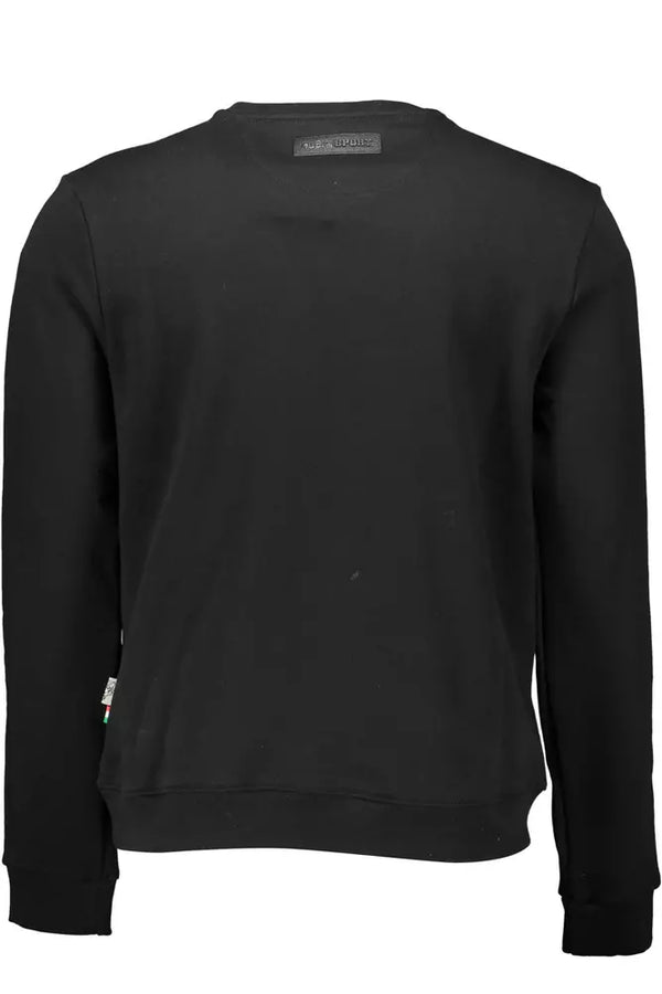 Maglione da uomo in cotone nero