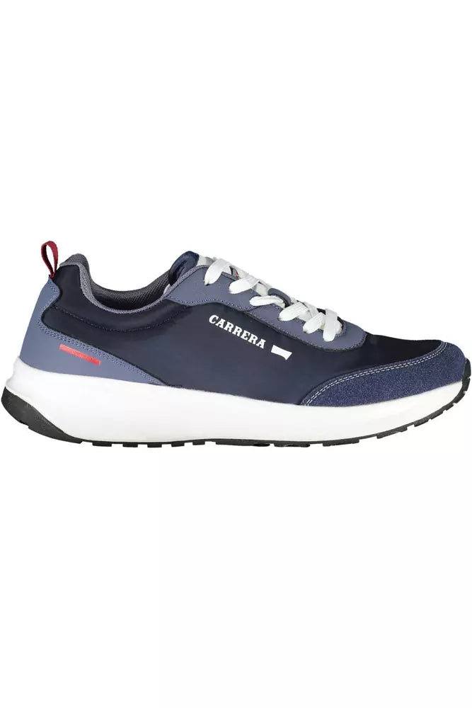 Sneaker uomo in polietilene blu