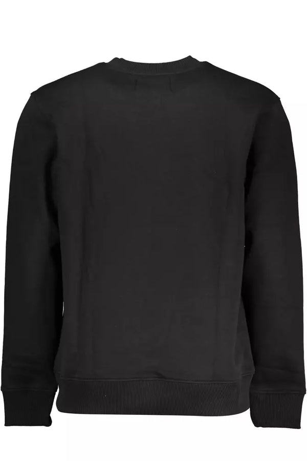 Maglione da uomo in cotone nero