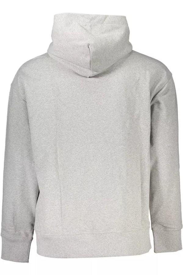 Maglione da uomo in cotone grigio