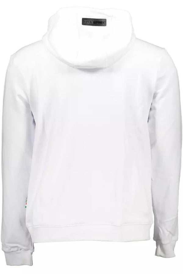 Maglione da uomo in cotone bianco