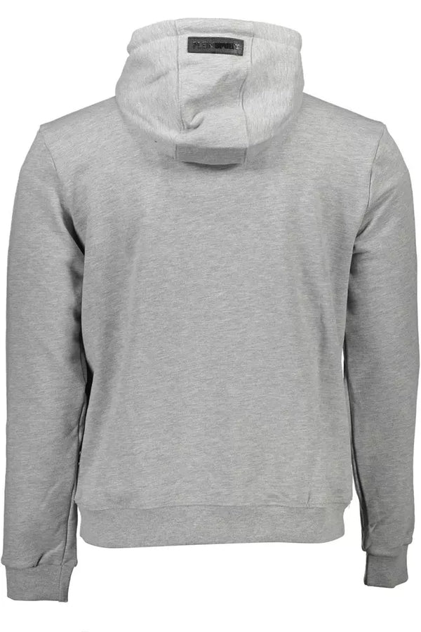 Maglione da uomo in cotone grigio