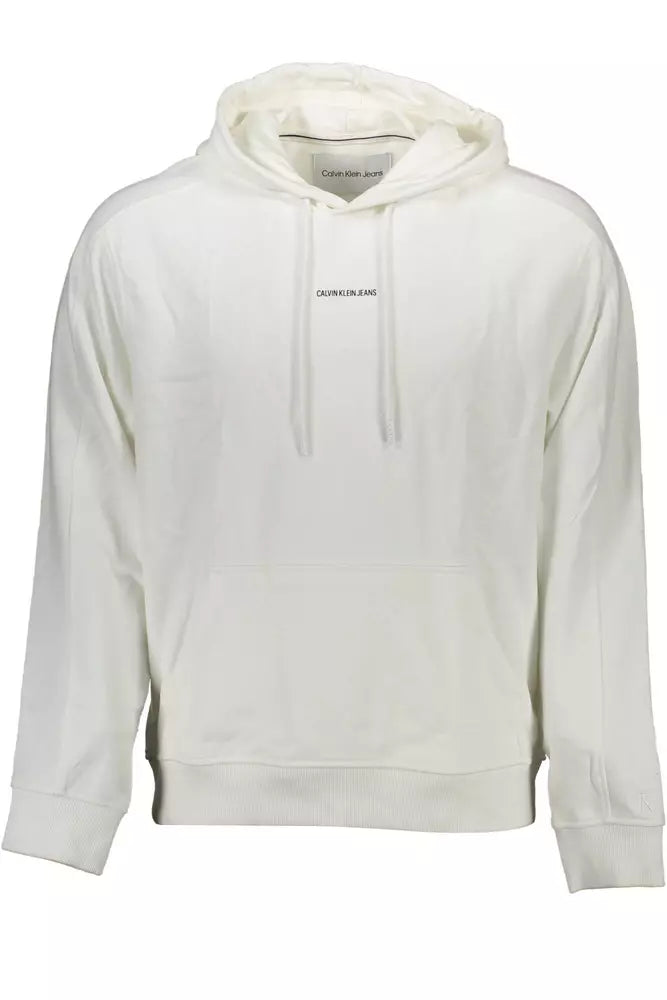 Maglione da uomo in cotone bianco