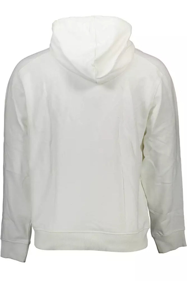 Maglione da uomo in cotone bianco