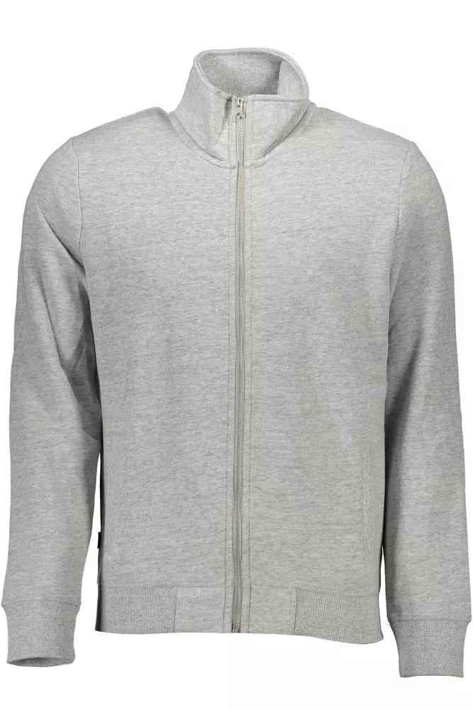 Maglione da uomo in cotone grigio