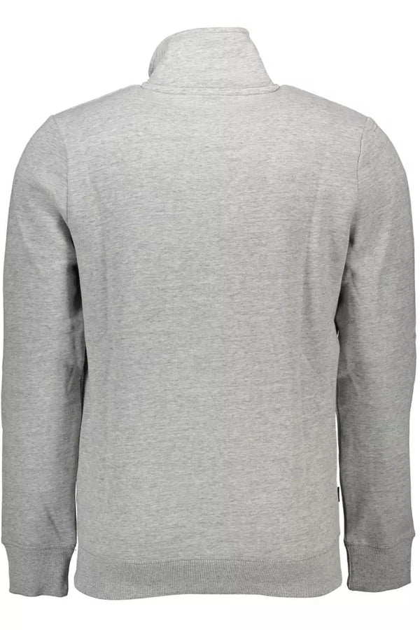 Maglione da uomo in cotone grigio