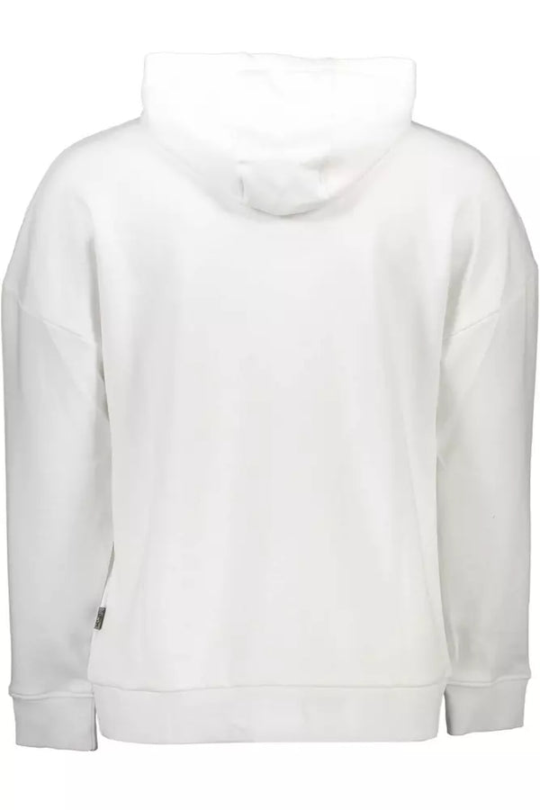 Maglione da uomo in cotone bianco