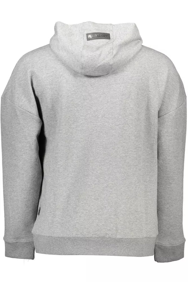 Maglione da uomo in cotone grigio