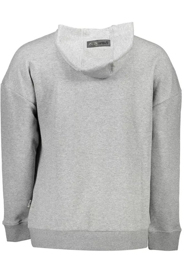 Maglione da uomo in cotone grigio