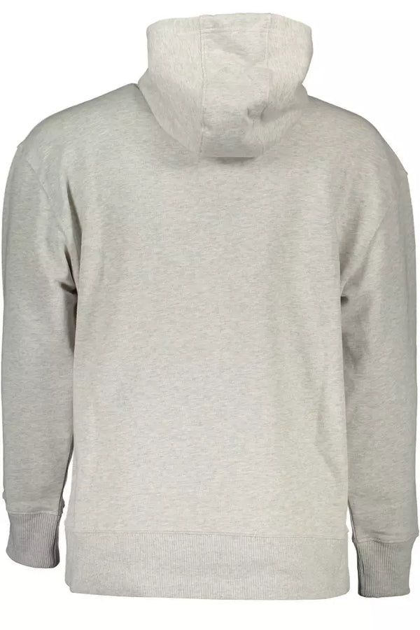 Maglione da uomo in cotone grigio