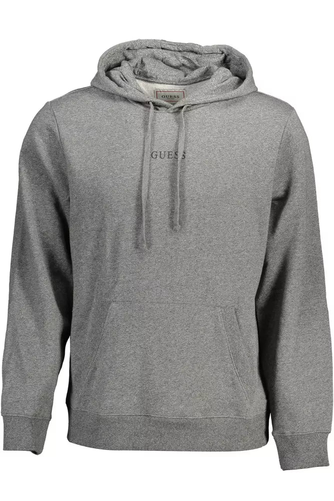 Maglione da uomo in cotone grigio