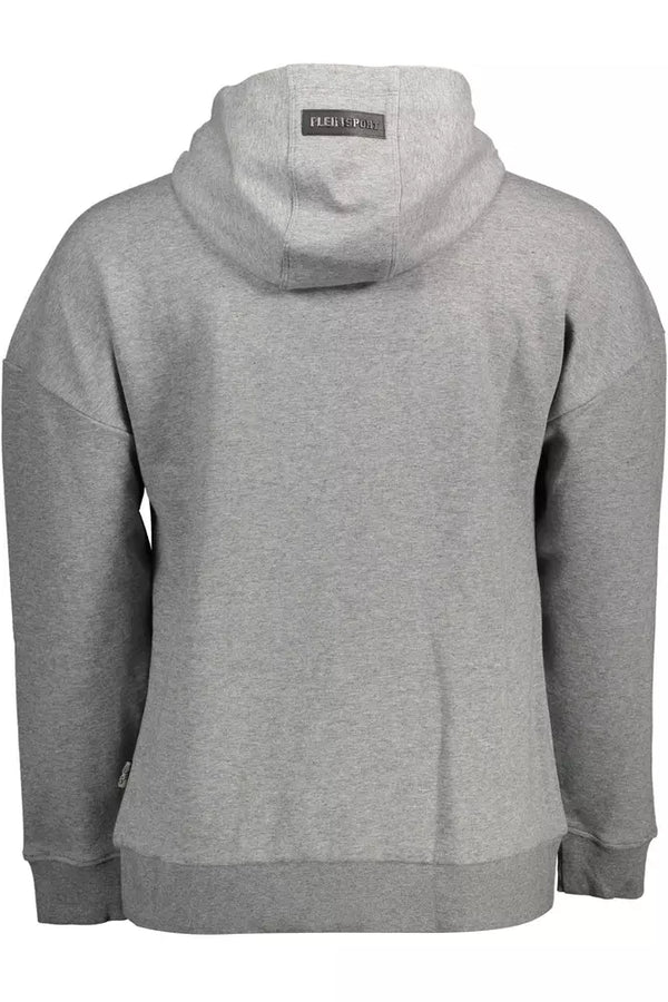 Maglione da uomo in cotone grigio