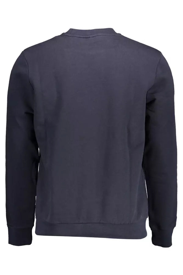 Maglione da uomo in cotone blu