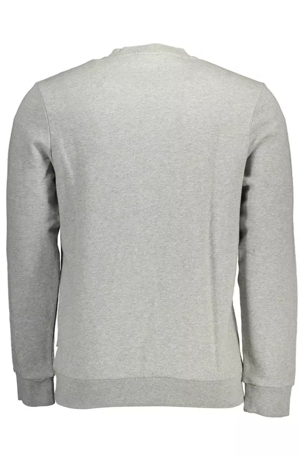 Maglione da uomo in cotone grigio