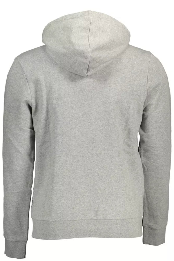 Maglione da uomo in cotone grigio