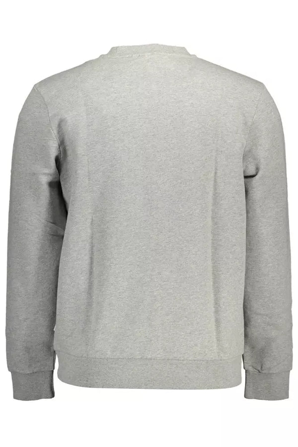 Maglione da uomo in cotone grigio