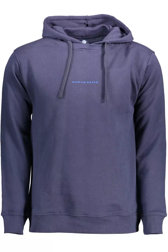 Maglione da uomo in cotone blu