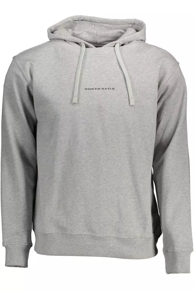 Maglione da uomo in cotone grigio