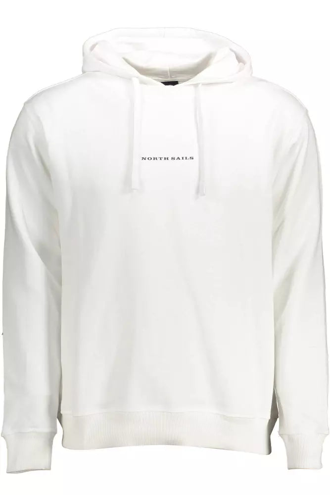 Maglione da uomo in cotone bianco