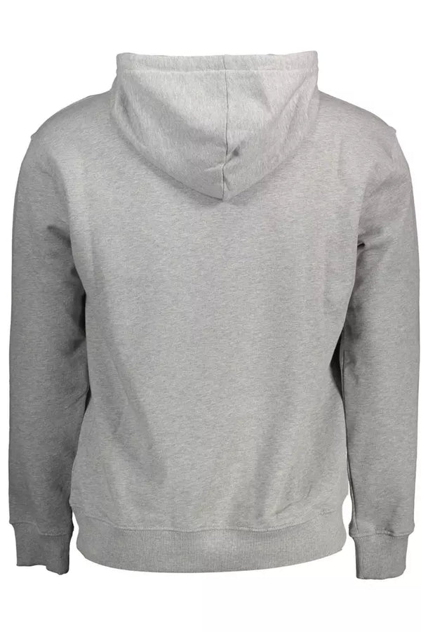 Maglione da uomo in cotone grigio