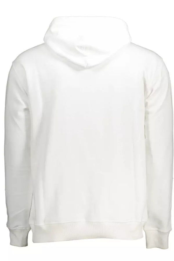 Maglione da uomo in cotone bianco