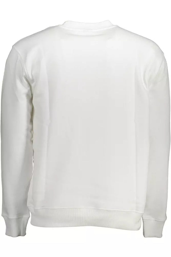 Maglione da uomo in cotone bianco