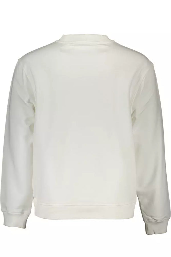 Maglione da uomo in cotone bianco