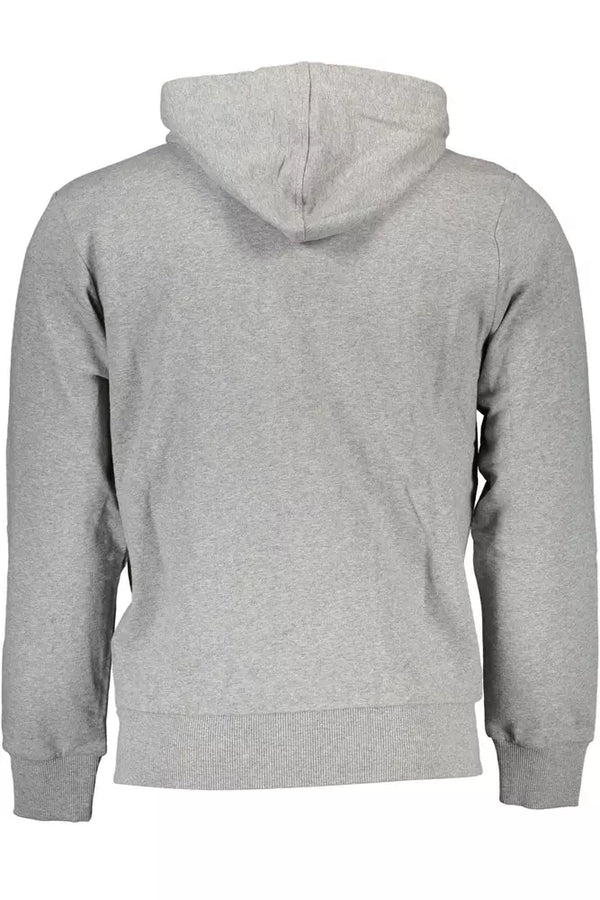 Maglione da uomo in cotone grigio